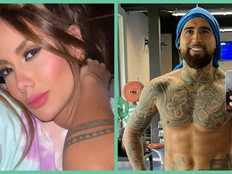 La tierna foto que publicó Isaza tras supuesto affaire de Vidal en Chile