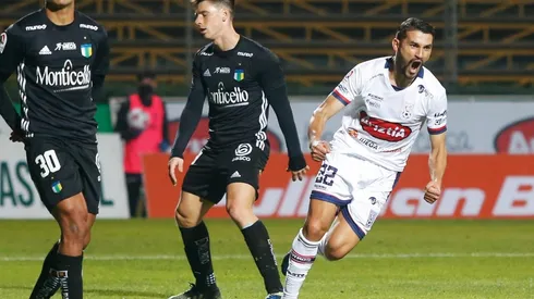 Guerreño celebra uno de sus goles frente a O'Higgins