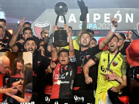 El conmovedor llanto de un hincha de 91 años por título de Colón