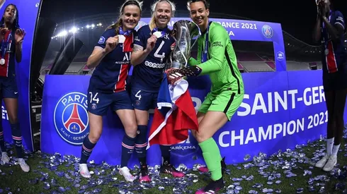 Tiane Endler, campeona de Francia con el PSG Femenino.
