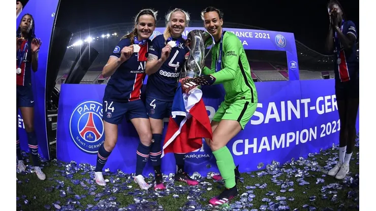 Tiane Endler, campeona de Francia con el PSG Femenino.