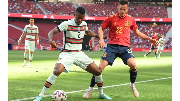 España y Portugal se enfrentaron en el Wanda Metropolitano.