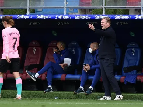 Koeman: "Me alegro que Laporta me haya dado su apoyo"