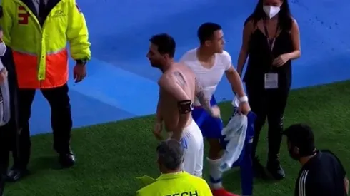 El Niño Maravilla marcó el gol con que La Roja rescató un punto en Argentina.