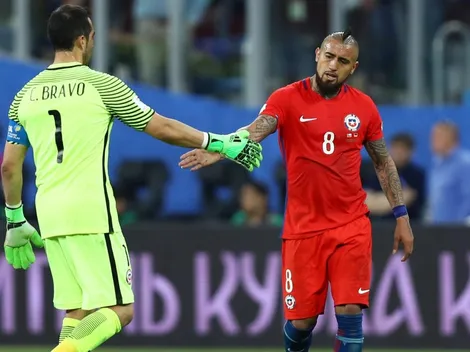 Vidal le responde a los hinchas por foto de la Roja sin Bravo