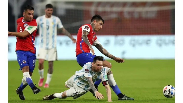 Pulgar marcado a Messi