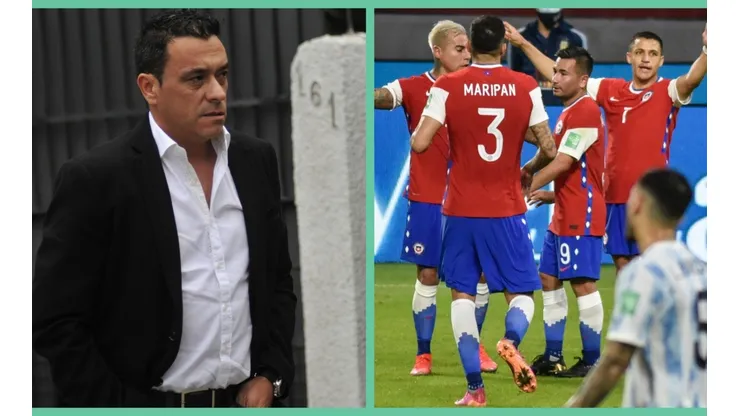 Claudio Palma se desató en medio del gol de Aléxis Sánchez frente a Argentina.