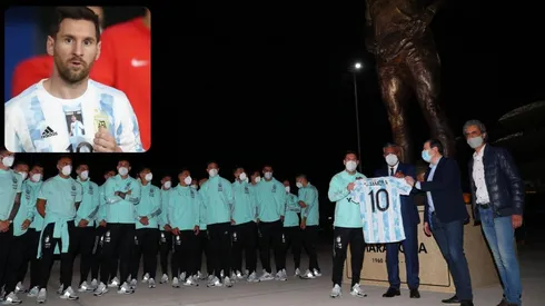 Los homenajes de la Selección Argentina a Diego Armando Maradona