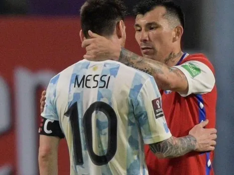 Medel y Messi se reconcilian después de la Copa América 2019