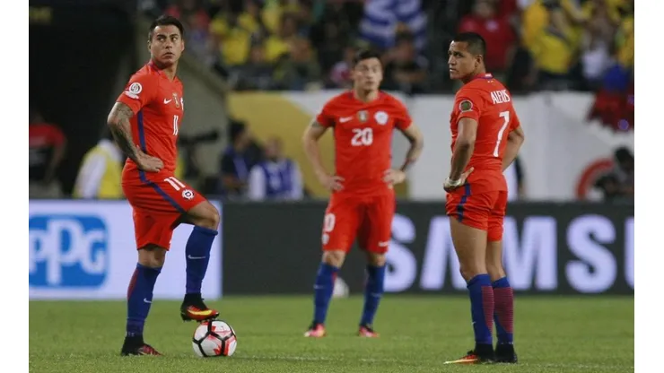 Eduardo Vargas, Charles Aránguiz y Alexis Sánchez titulares confirmados en Chile contra Argentina.