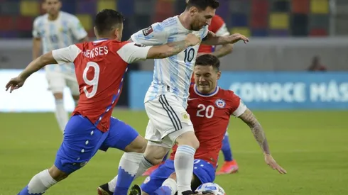 Messi y el gusto de enfrentar a Jean Meneses.