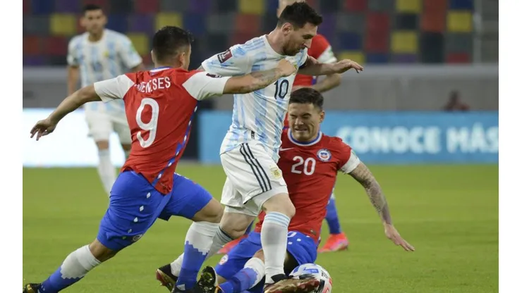 Messi y el gusto de enfrentar a Jean Meneses.