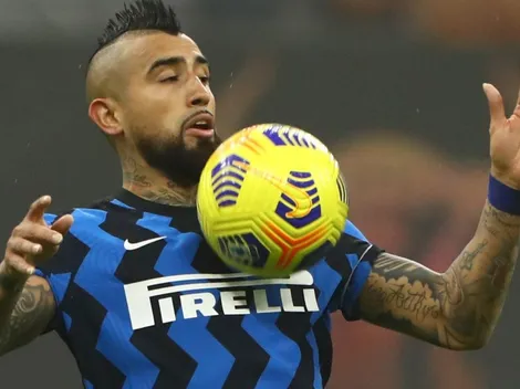 Inter le envía por redes sociales mensaje de apoyo a Vidal