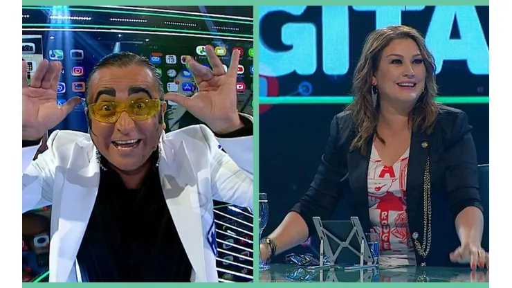Yerko Puchento y Javiera Contador.
