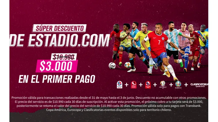 Contrata ESTADIO.COM por solo tres mil pesos durante este jueves.