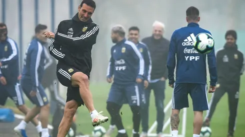 Scaloni aseguró que no le preocupa lo ocurrido con Vidal