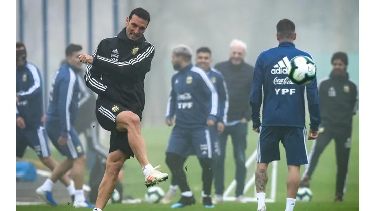 Scaloni aseguró que no le preocupa lo ocurrido con Vidal