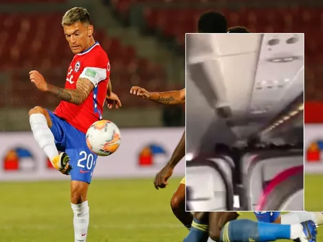 Video: La Roja vive fuerte turbulencia en su viaje a Argentina