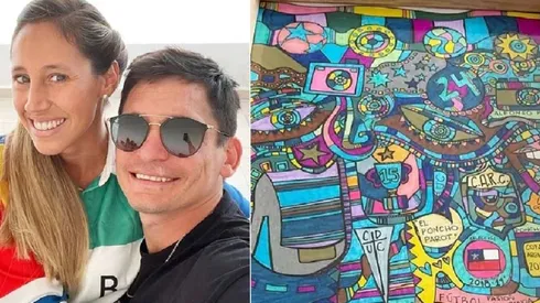 El dibujo que le hizo Begoña a Alfonso Parot