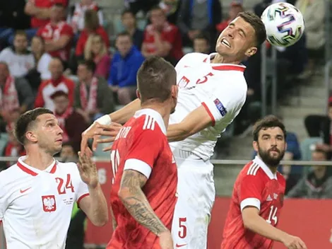 Empate de Polonia y Rusia en duelo amistoso