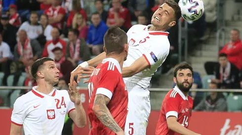 Polonia y Rusia empataron 1-1 en el penúltimo amistoso antes de la Eurocopa.