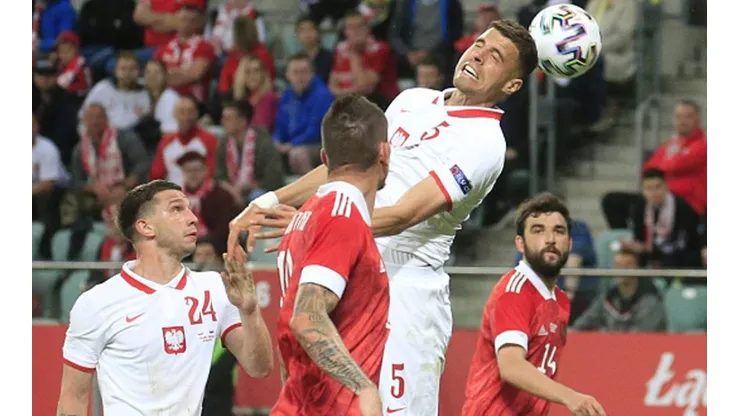 Polonia y Rusia empataron 1-1 en el penúltimo amistoso antes de la Eurocopa.