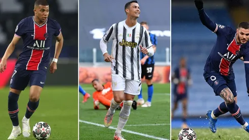 Kylian Mbappé, Cristiano Ronaldo y Mauro Icardi están involucrados en el mercado de fichajes.