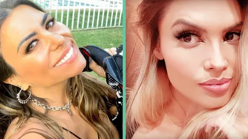 Marlene de la Fuente y Thais Jordao, ex esposa y actual pareja de Iván Núñez respectivamente.