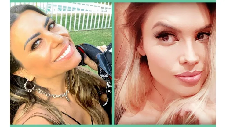 Marlene de la Fuente y Thais Jordao, ex esposa y actual pareja de Iván Núñez respectivamente.