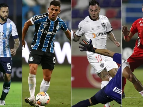 Los cruces de los chilenos en Libertadores y Sudamericana