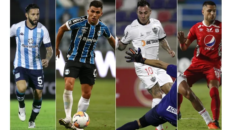 Los chilenos en el exterior también pelearán por Libertadores y Sudamericana