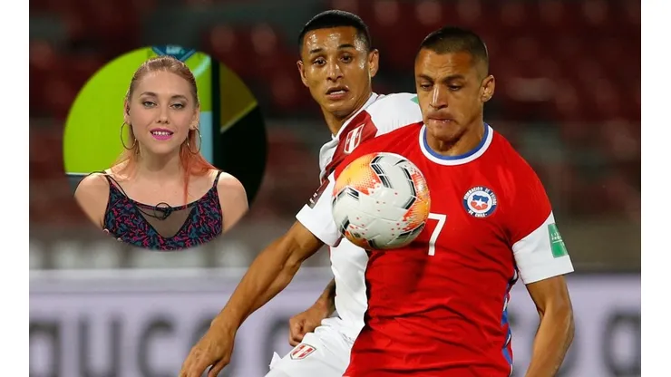 Grace Lazcano y su tesis sobre el partido de Chile contra Argentina con Alexis y sin Vidal.