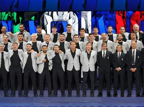 Italia entregó la lista para la Euro en un show de TV