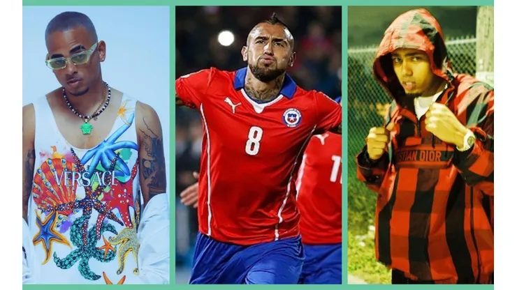 Ozuna, Arturo Vidal y Myke Towers.