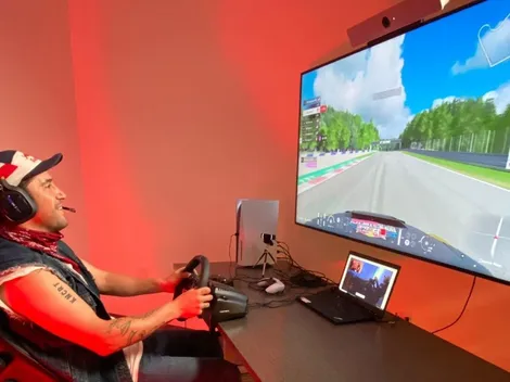 Coco Zurita se luce en carrera virtual junto a Gasly y Pastrana