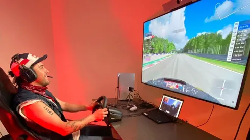 El chileno compartió con deportistas de la talla de Pierre Gasly y Travis Pastrana.