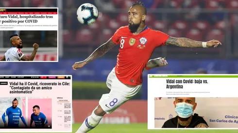 Vidal no podrá jugar por La Roja ante Argentina.
