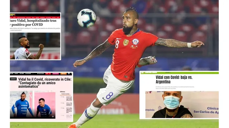 Vidal no podrá jugar por La Roja ante Argentina.