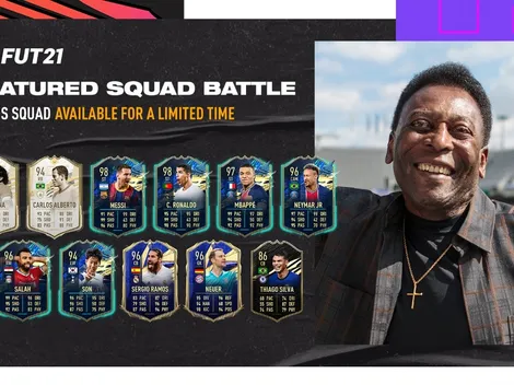 Pelé armó su equipo ideal para FUT de FIFA 21