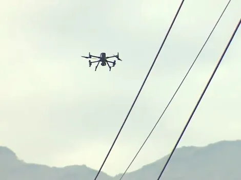 Drone de la Roja derriba a drone intruso en Juan Pinto Durán