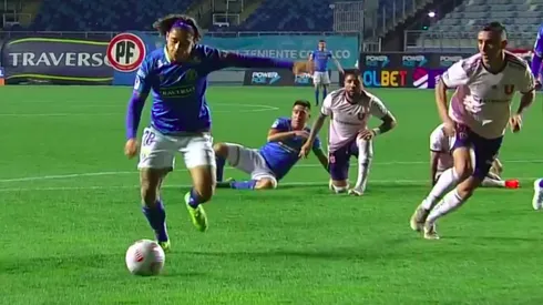 Montecinos anotó el empate de Audax ante la U