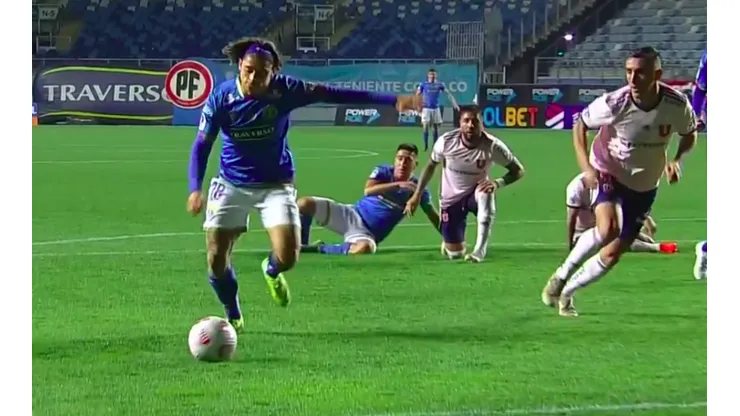 Montecinos anotó el empate de Audax ante la U