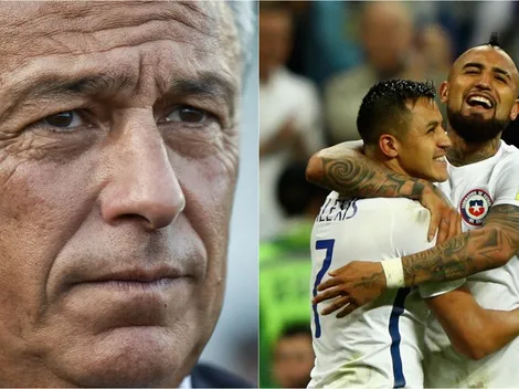 Pipo Gorosito se saca el sombrero con Vidal y Alexis