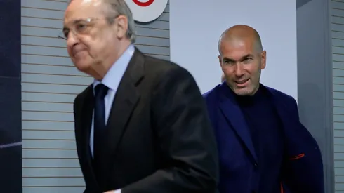 Zinedine Zidane afirmó que Florentino Pérez no le transmitió confianza.