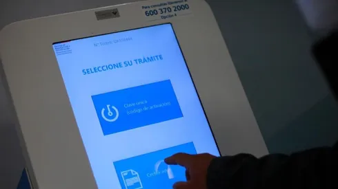 Los tótems de autoayuda también funcionan en pos de agilizar diligencias y evitar aglomeraciones.