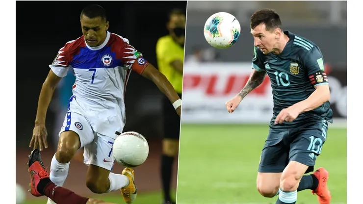 Alexis Sánchez nunca le ha podido ganar a Messi en tiempo reglamentario.