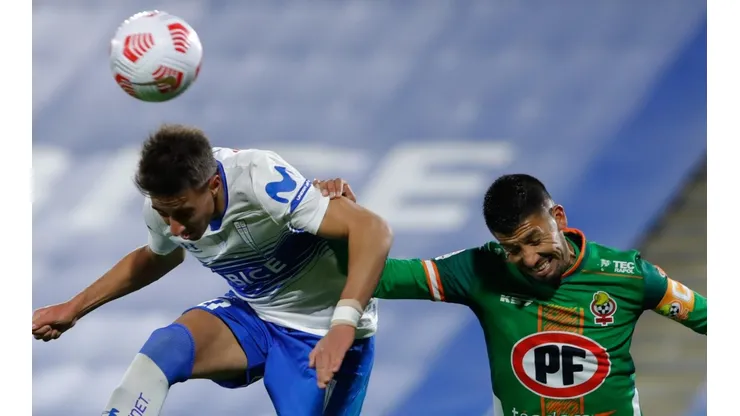 Universidad Católica en su partido ante Cobresal.