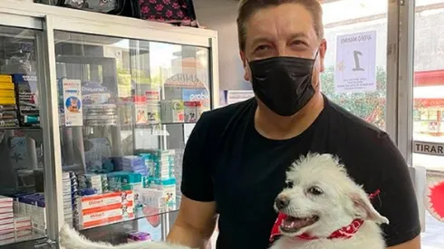 El periodista dedicó tierno mensaje a su mascota.