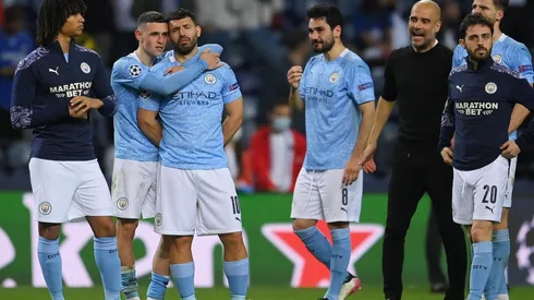 El Kun se lamenta tras la final