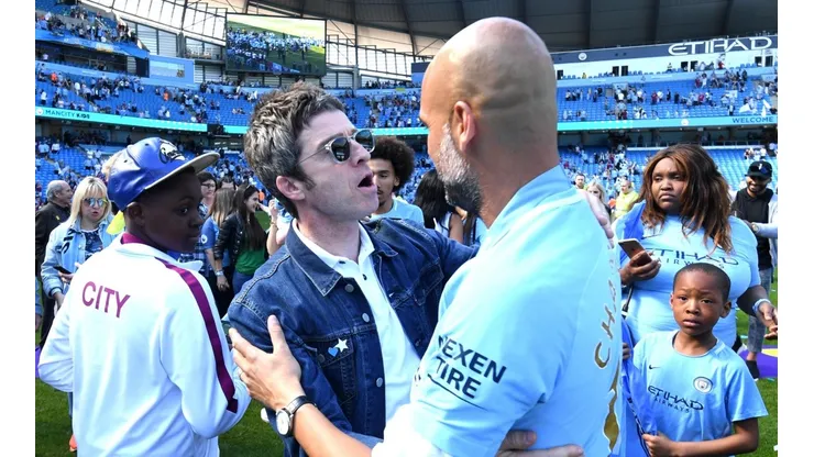 Gallagher es un fanático del Manchester City